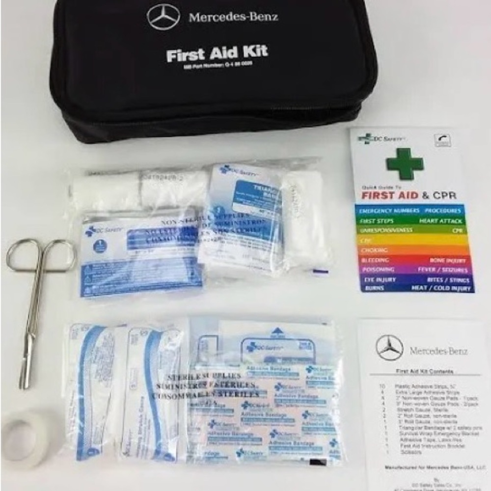 Mercedes-Benz Black First Aid Kit